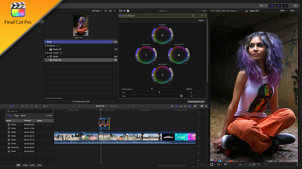 FCPX Workspace Generator preview 3